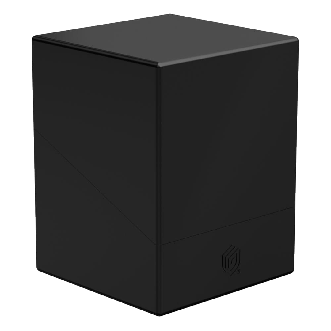 Untitled_5_0e98e7c0-9743-45be-83e5-f3e217098193.png Boulder Deck Case 100+ - SOLID BLACK - Ultimate Guard Deck Boxes - Image 1