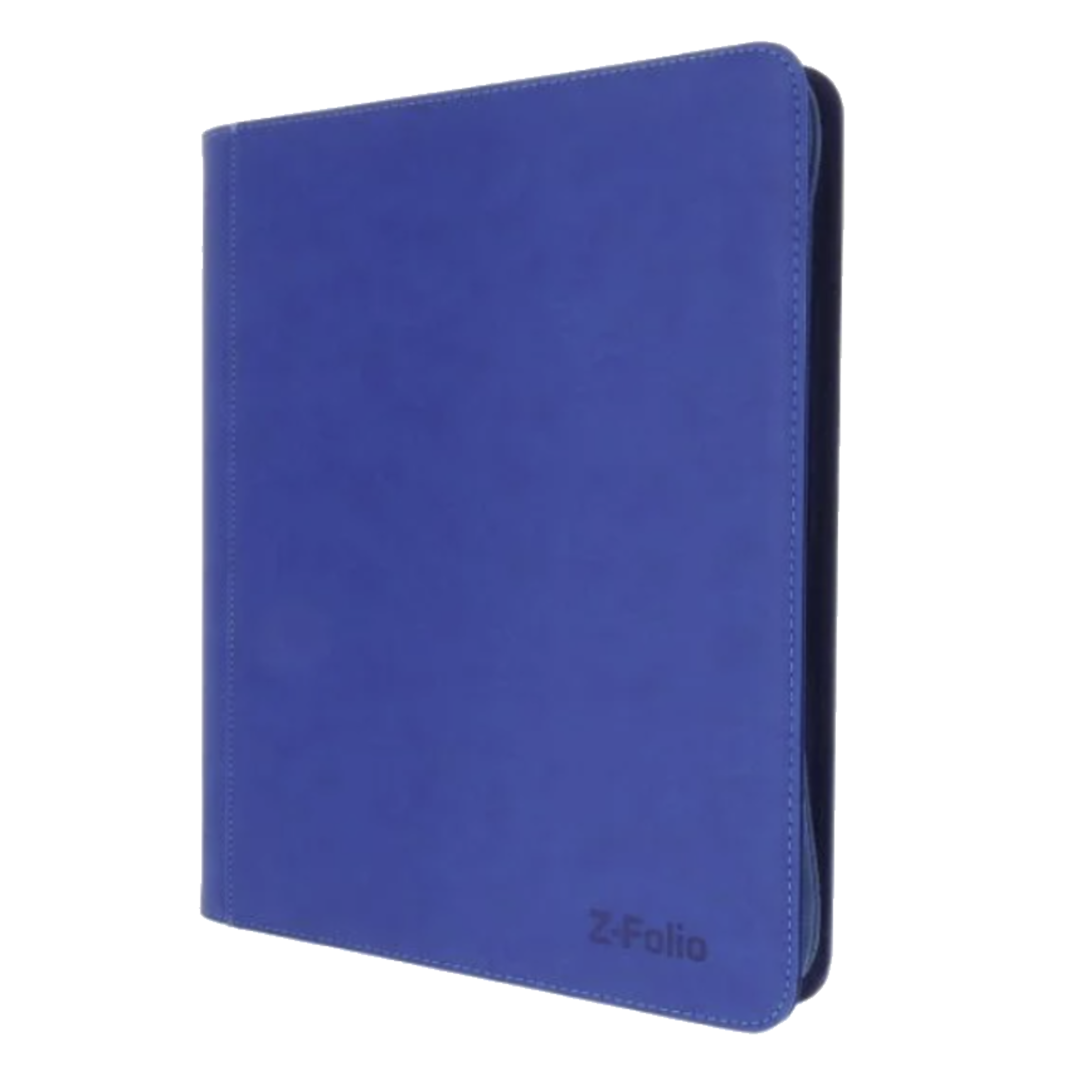 Untitled_7_9992c486-69b3-40ec-99f5-04e8e60b9a9d.png Z-Folio 9-Pocket LX Album - Toploaders - BLUE - BCW - Image 1