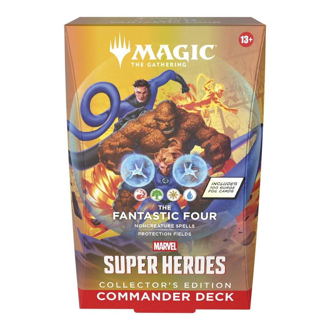 ffcomand.png Magic the Gathering: Universes Beyond Marvel Super Heroes Commander Collector Deck - The Fantastic Four - Image 1