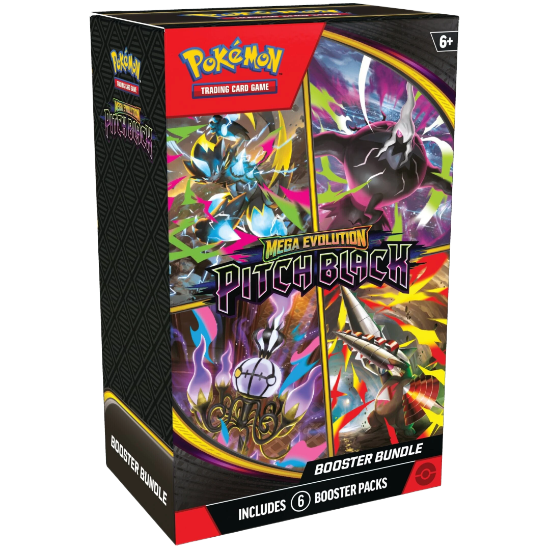 pb_bun_ad.png Mega Evolution: Pitch Black Booster Bundle - Image 1